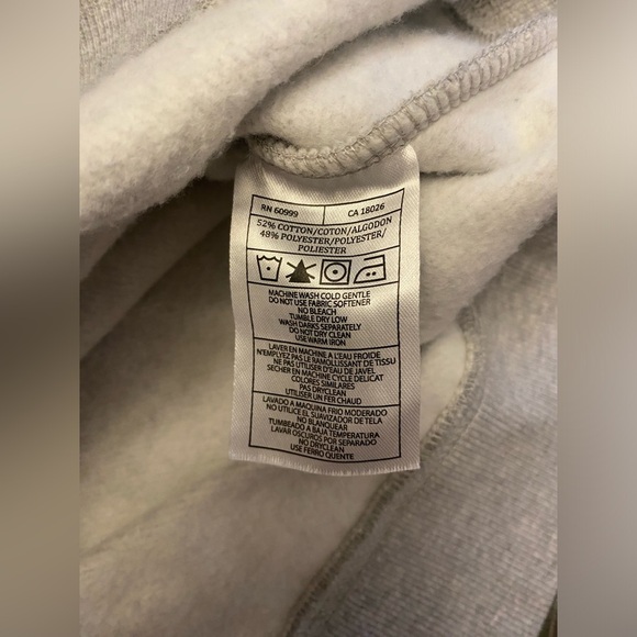 Antigua heather gray Indianapolis Colts crewneck sweatshirt - Picture 6 of 10